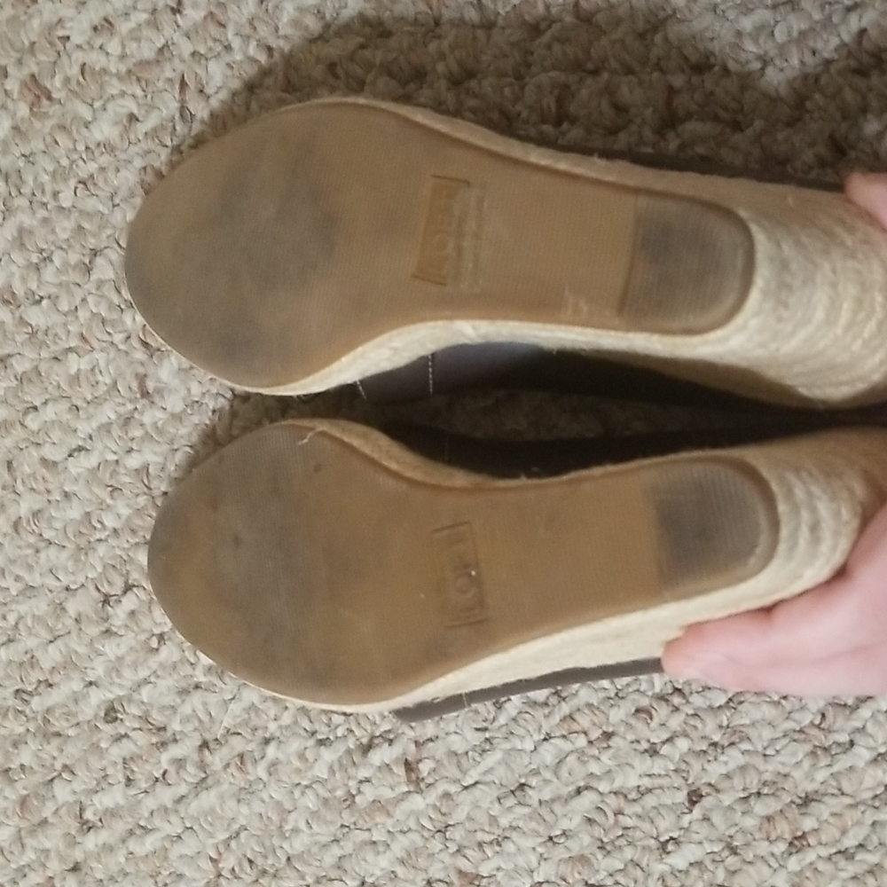 Ann Taylor loft wedges size: 7.5 - Picture 7 of 12